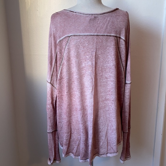 We The Free Long Sleeve Oversized Top S - Picture 4 of 6